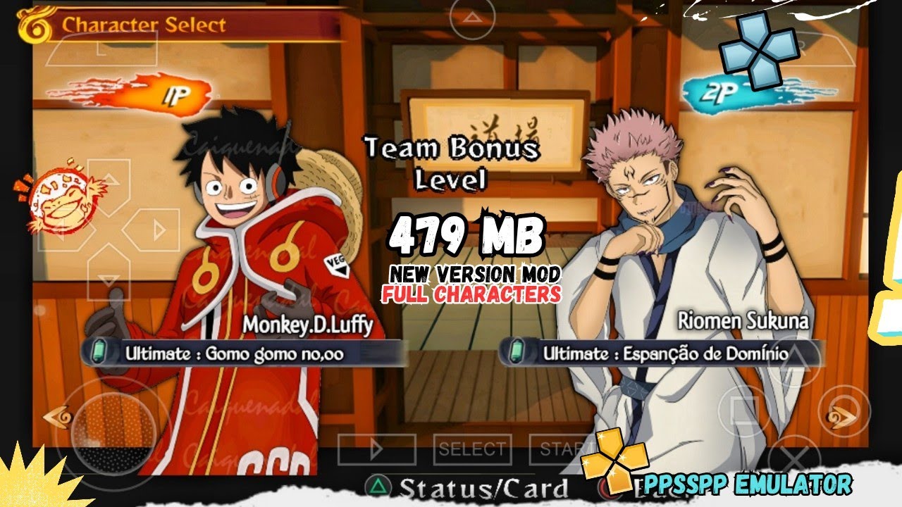 FREE BATTLE MULTIVERSE OF ANIME PPSSPP Android Offline Full Character | Mod Naruto Impact PPSSPP