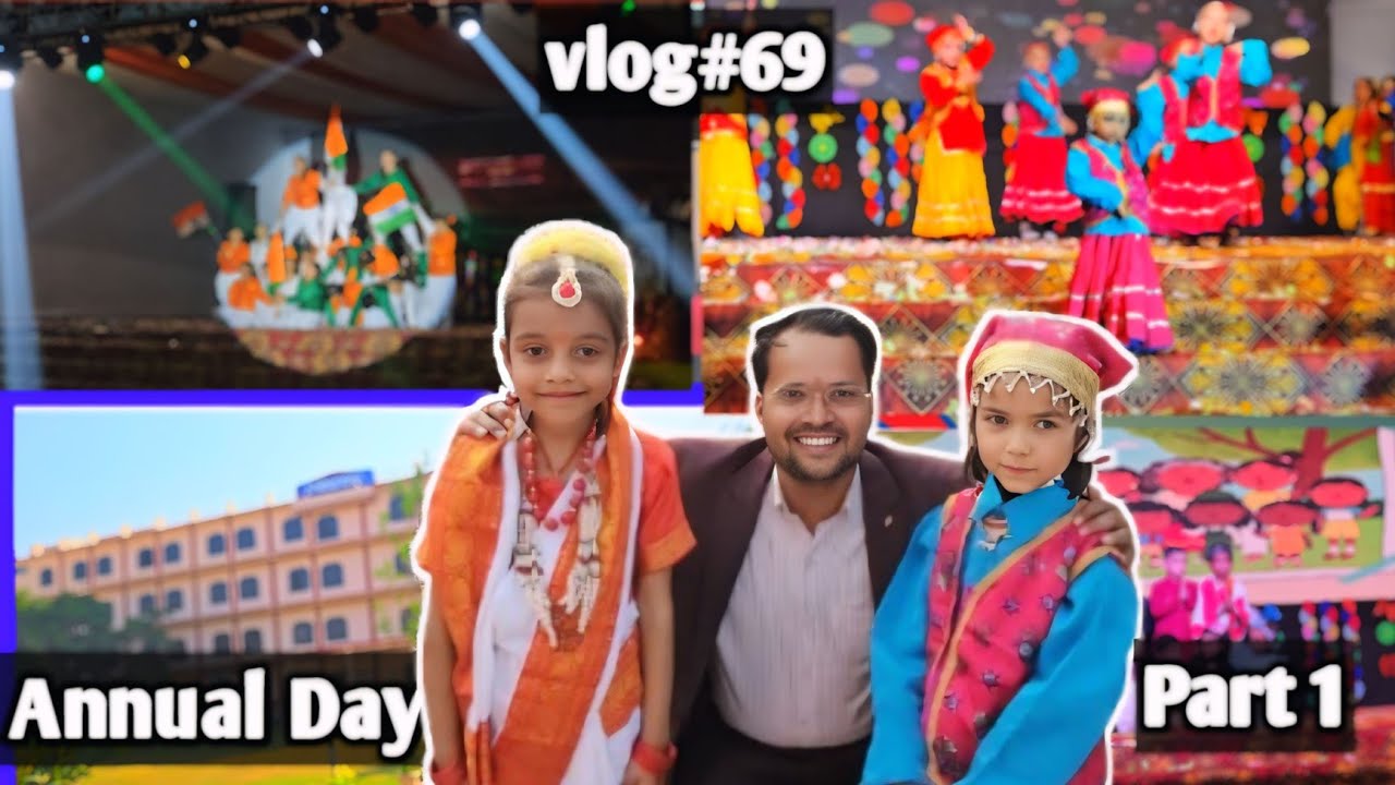Annual Day Celebration in shivedale | Part 1|VLog#69| Compeleted 25 year of @shivedaleschoolbhel