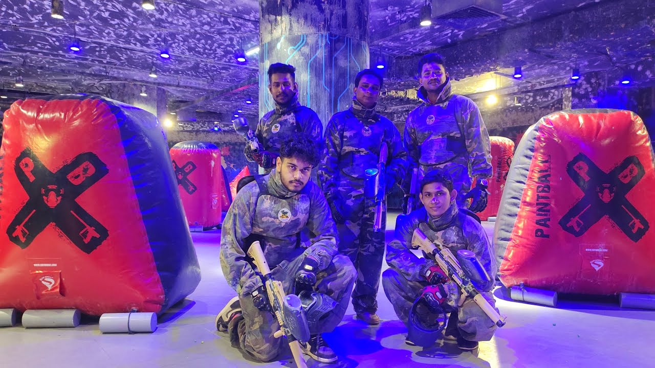 Unbelievable experience paintball game || Toggi Fun World at Bashundhara City Shopping Complex