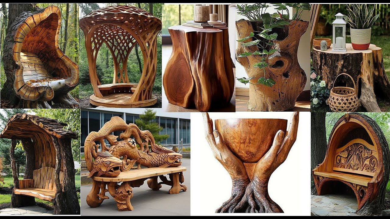 Creative Tree Stump Decor Ideas | Indoor & Outdoor Inspiration