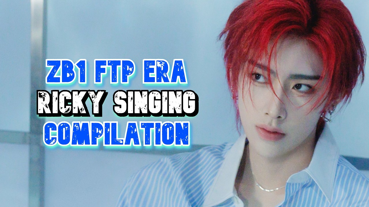 zb1 ricky casual singing compilation (feel the pop era)