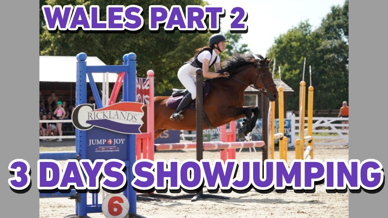 3 DAY SHOW WITH 4 HORSES - CRICKLANDS SHOWJUMPING SHOW VLOG