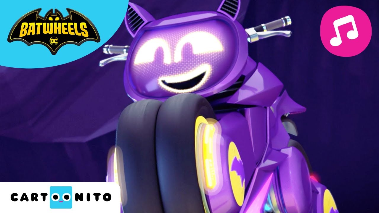 Batwheels | Depressa | Cartoonito | Vídeo infantil | Música para crianças 🎵