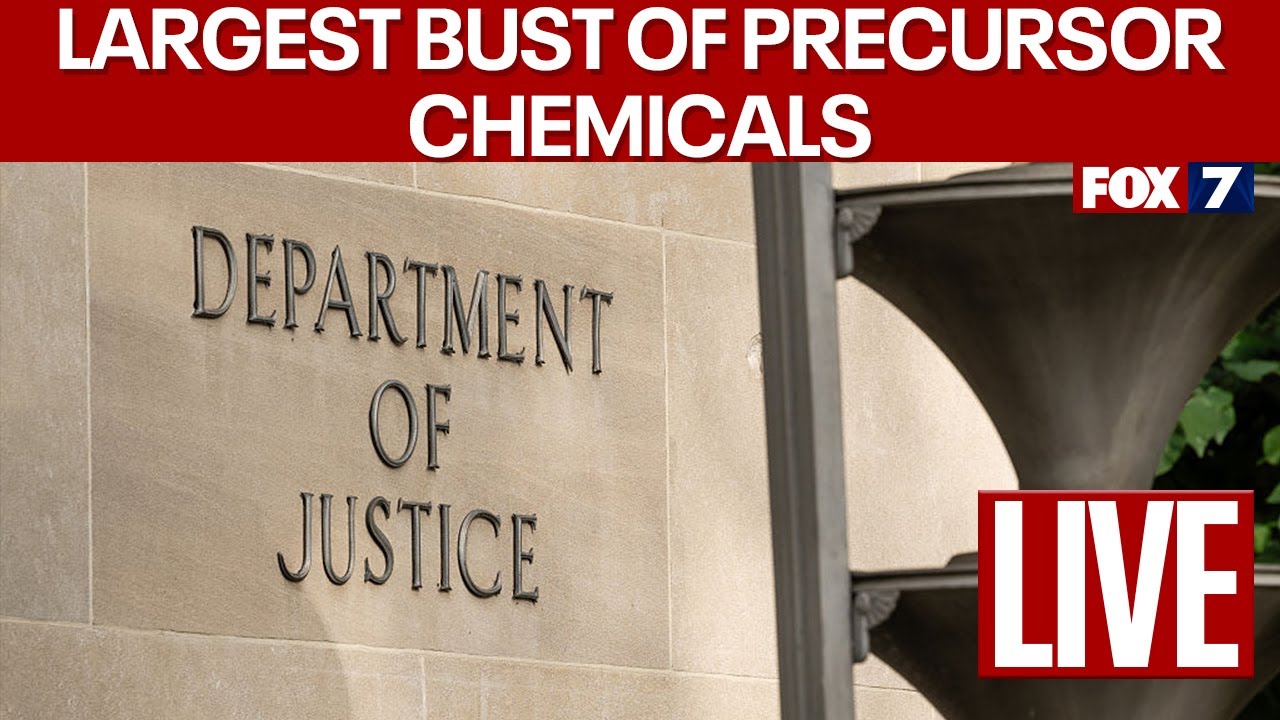 DOJ Largest Bust of Precursor Chemical | FOX 7 NEWS