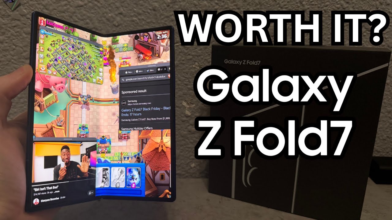 Я купил Galaxy Z Fold 7... Стоит ли он того?