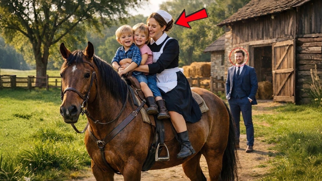 Empres&aacute;rio Vi&uacute;vo Flagra a Empregada com Seus Filhos na Casa de Campo&hellip; e Fica em Choque