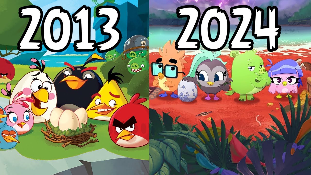 TODAS LAS SERIES DE ANGRY BIRDS (2013-2024)