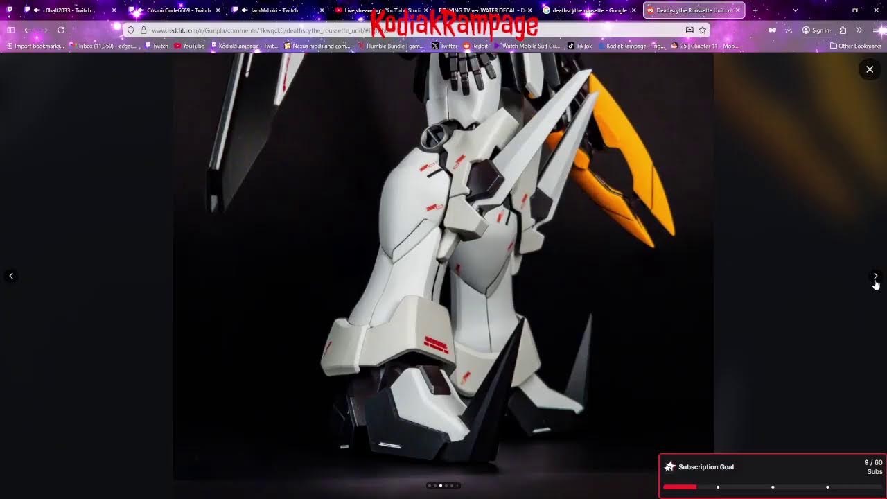 Leg Decals, the completion of the Wing?