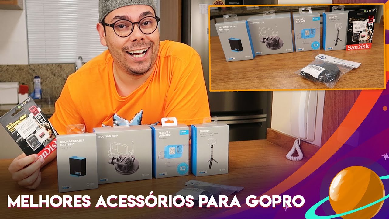 MEUS ACESSÓRIOS PARA GOPRO HERO 10 BLACK: OS MELHORES ACESSÓRIOS GOPRO 2022