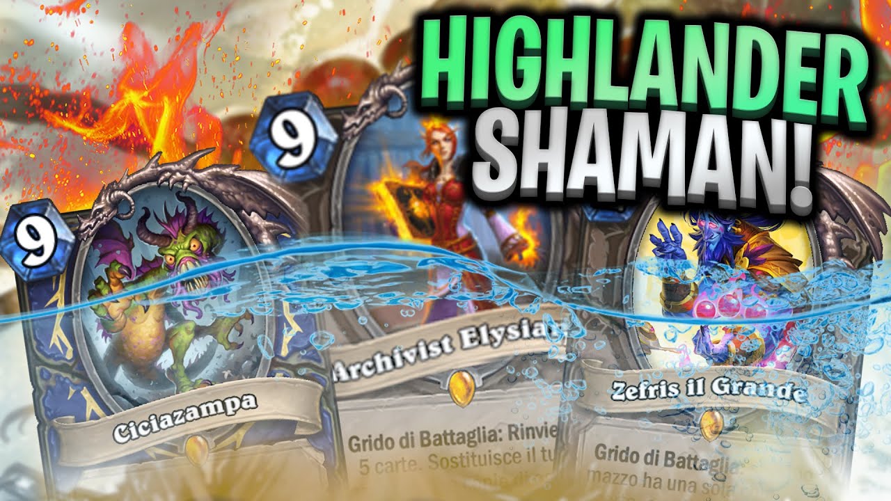 Due partite FUORI DI TESTA con HIGHLANDER SHAMAN! | Hearthstone ITA
