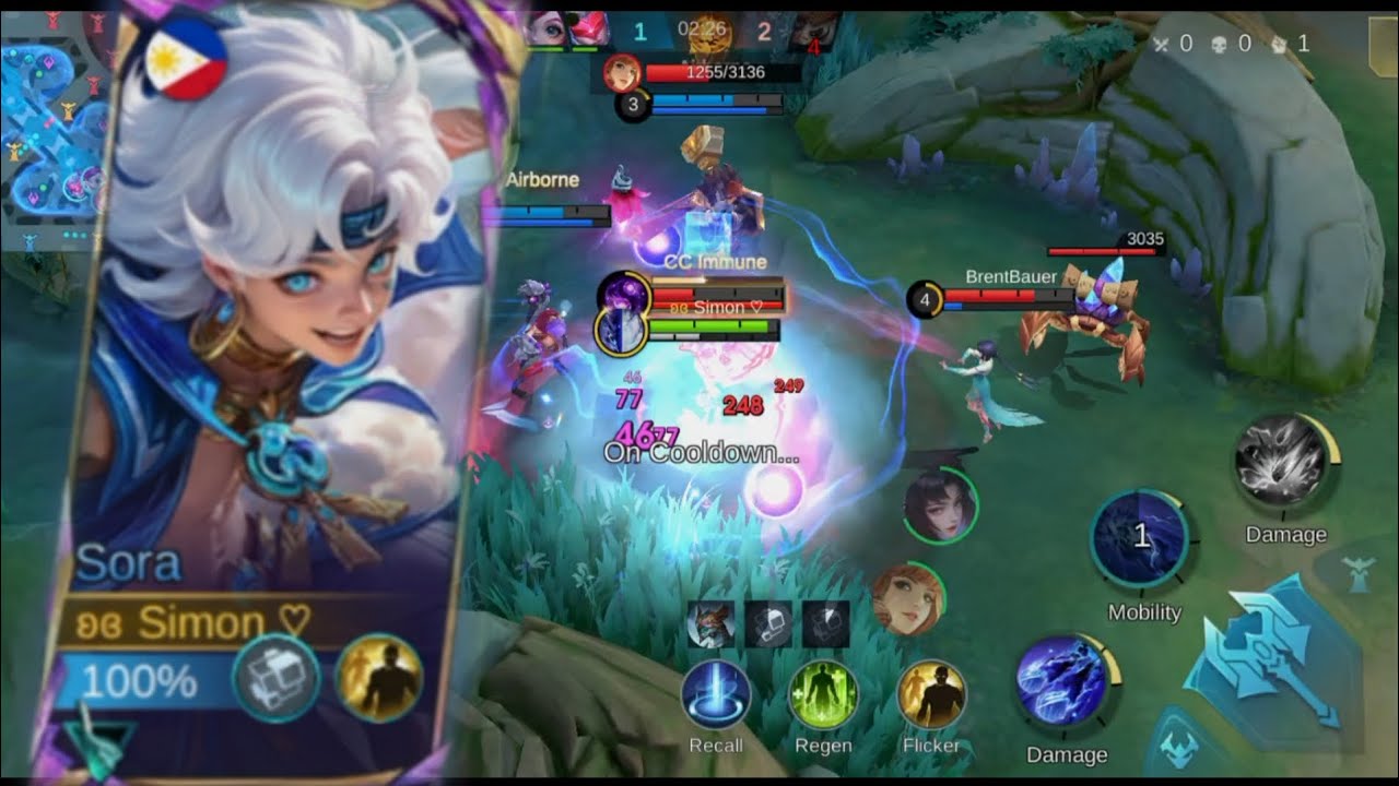 Meta Hero  SORA insane Damage | Moba Legend bang bang 5v5  2026