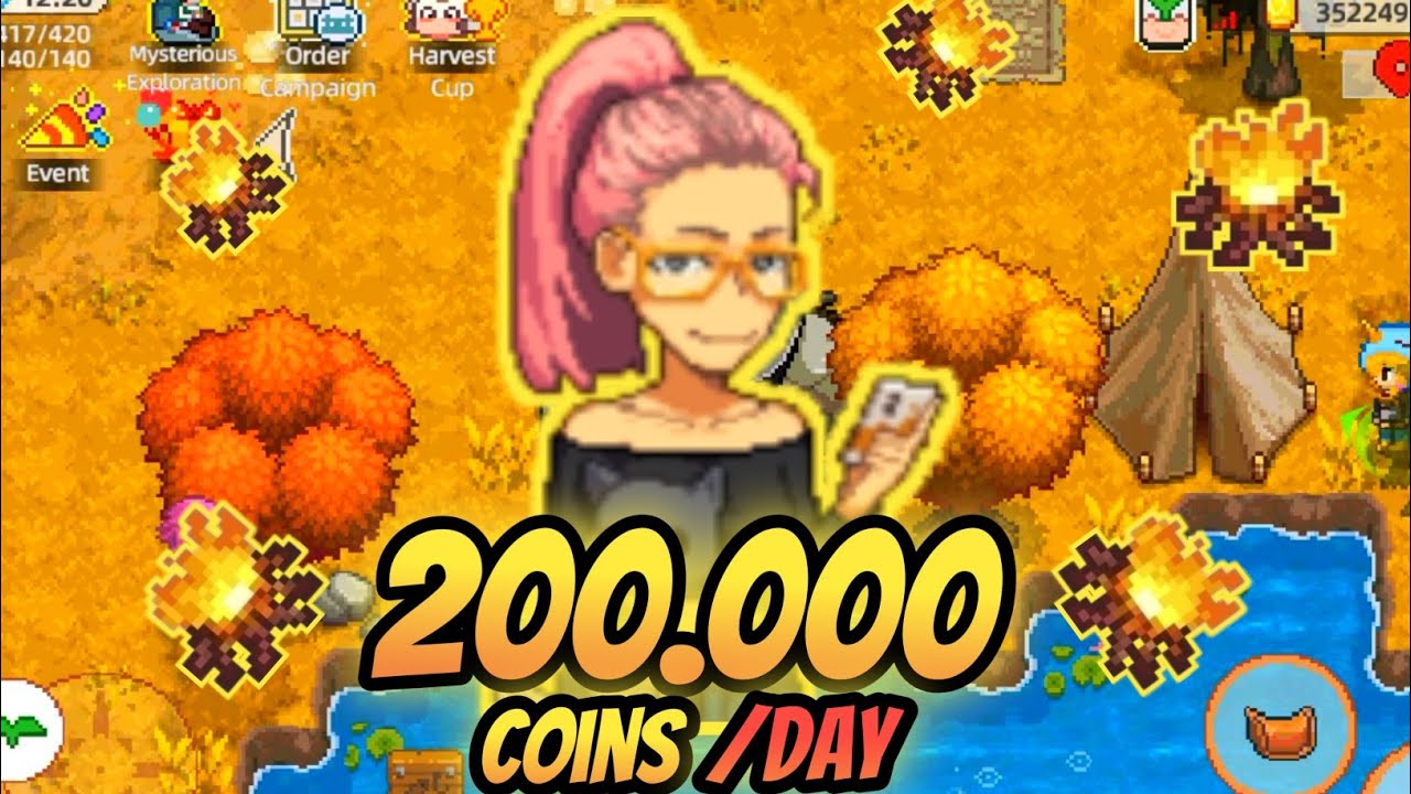 Harvest Town (v2.5.7) : Bonfire Is Money