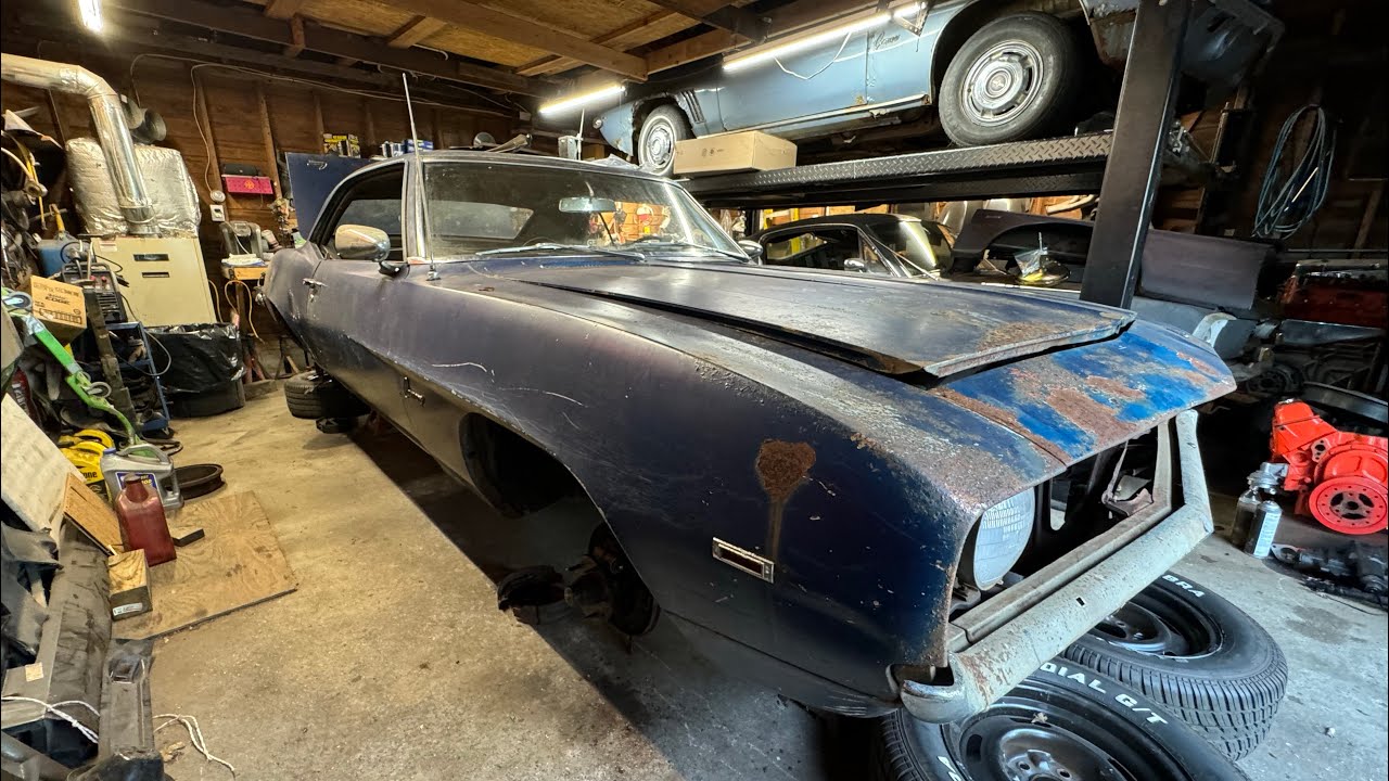 1969 camaro, time for headliner and brakes