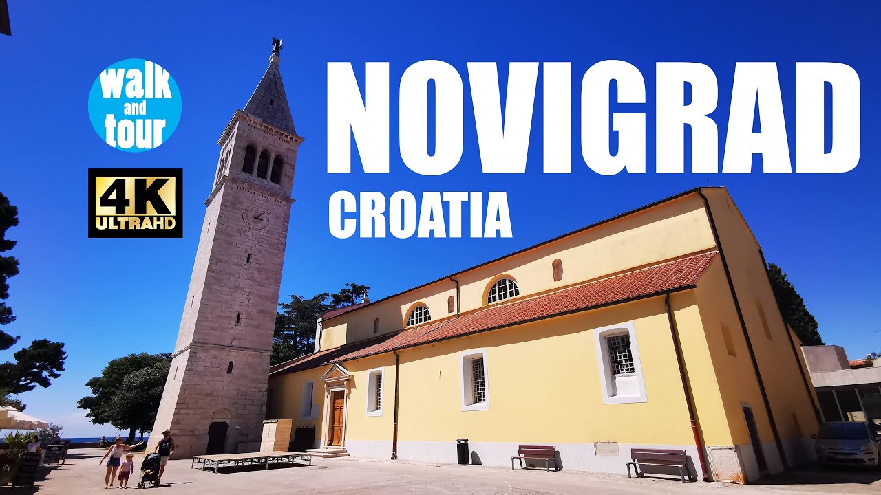 Novigrad - Croatia, Romantic Old Town Walk in 4K UHD (60 fps)