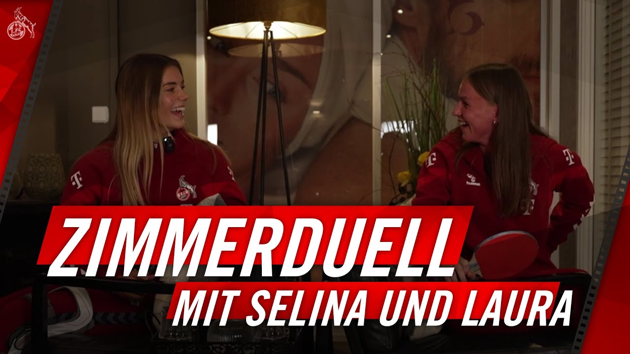 ZIMMERDUELL mit Selina CERCI und Laura DONHAUSER | 1. FC Köln | Trainingslager 2023