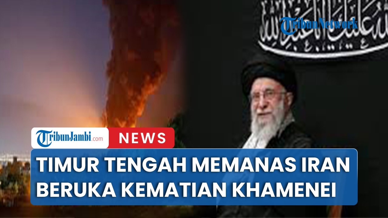 Timur Tengah Memanas Warga Iran Berduka Suasana Pelayat Hingga Turun Kejaalan