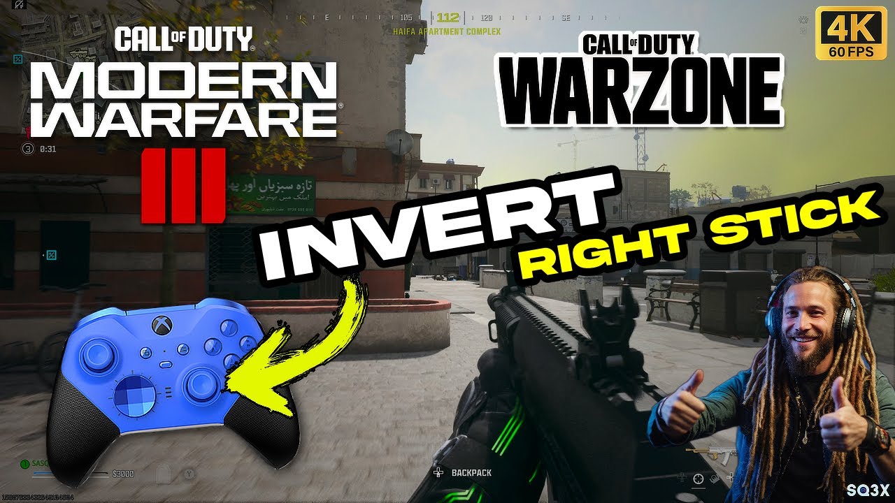 Как перевернуть правый сти́к в CALL OF DUTY Warzone и Modern Warfare III 🎮