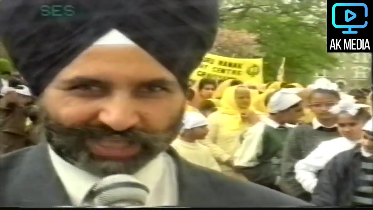 Vaisakhi - Gravesend Nagar Kirtan - April 1992 - Guru Nanak Darbar Gravesend