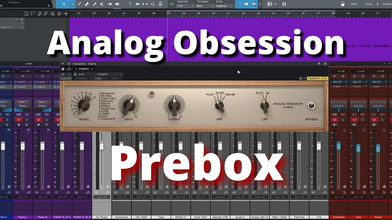 Пребокс Analog Obsession | Какое у него звучание?