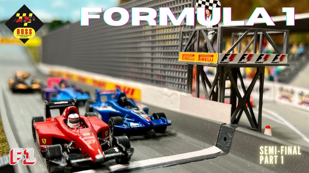Formula 1 Diecast Racing | Semi Final Part 1 | F1 Tournament 2023 | F1 Hot Wheels