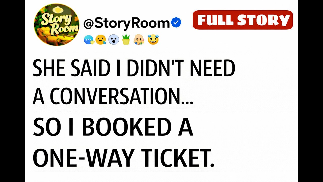 She Said I Didn’t Need an Explanation… So I Booked a One-Way Ticket