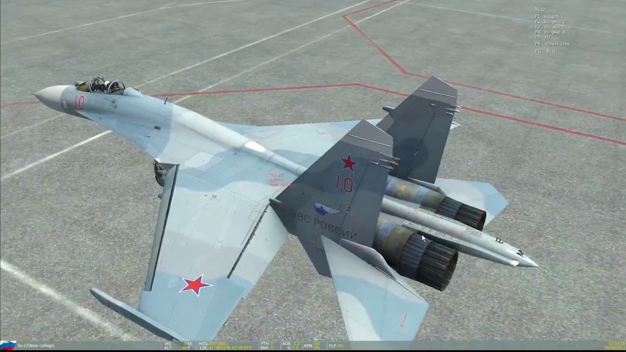 DCS World : شرح الأسلحة في طائرات Su-27,Su-25T,A-10A