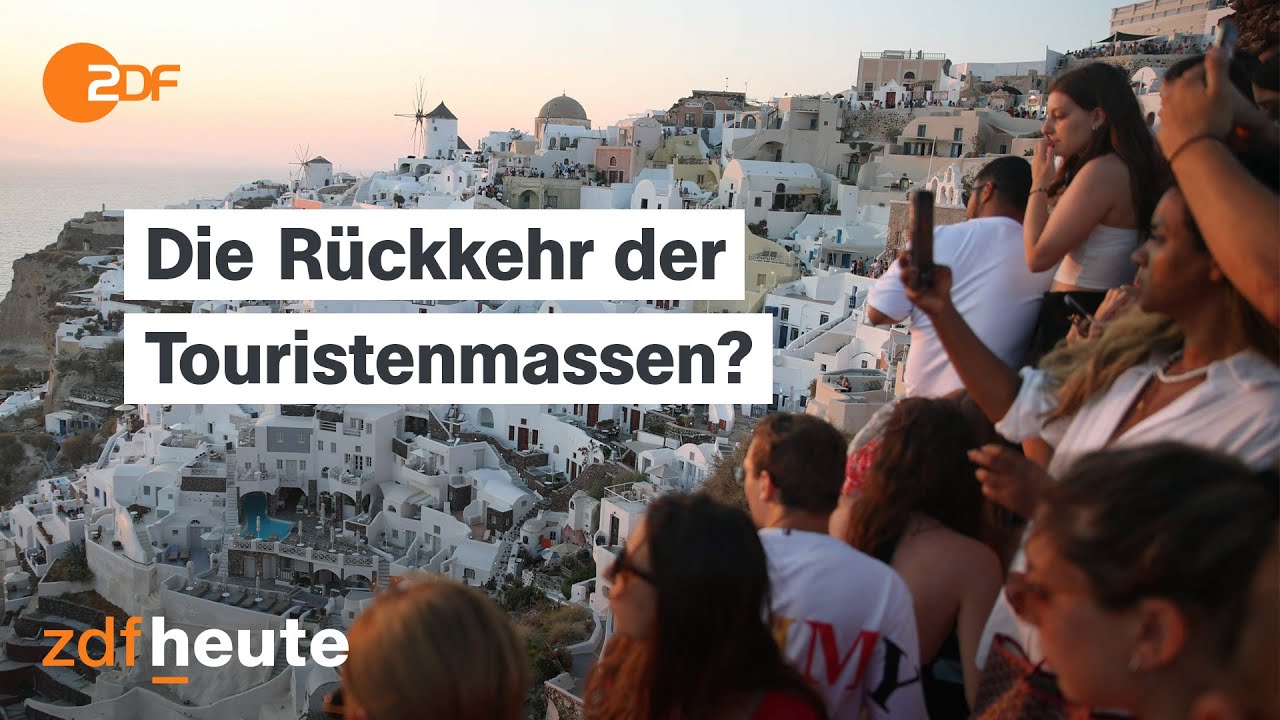 Santorini nach Erdbeben: Die griechische Insel empfängt wieder Touristen | auslandsjournal