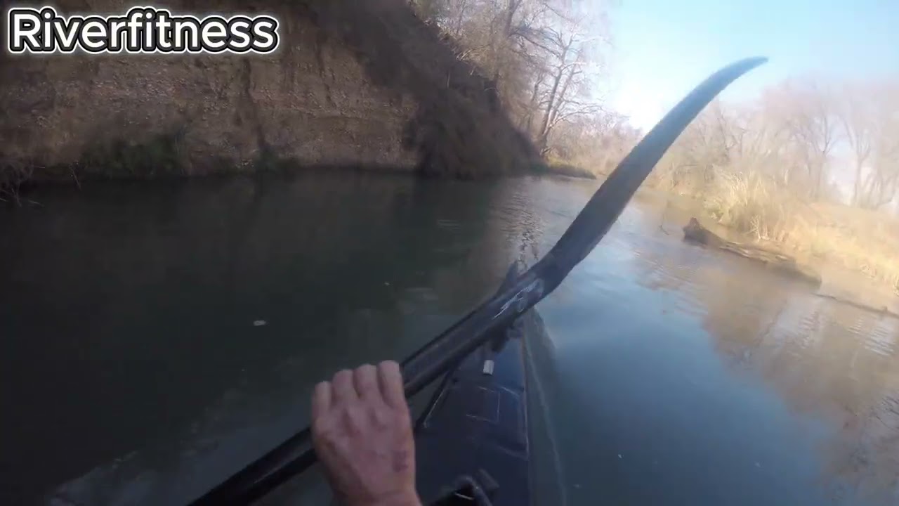 2/12/26 San Marcos River, paddling K1 From Stairtown to Luling 90