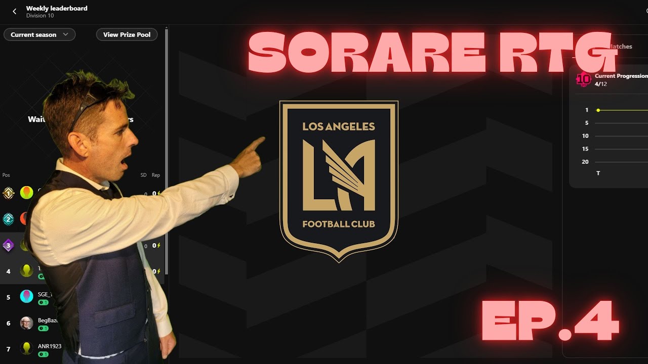 Reward Boxes Opened & Amazing Pro Lineup Sorare RTG EP.4