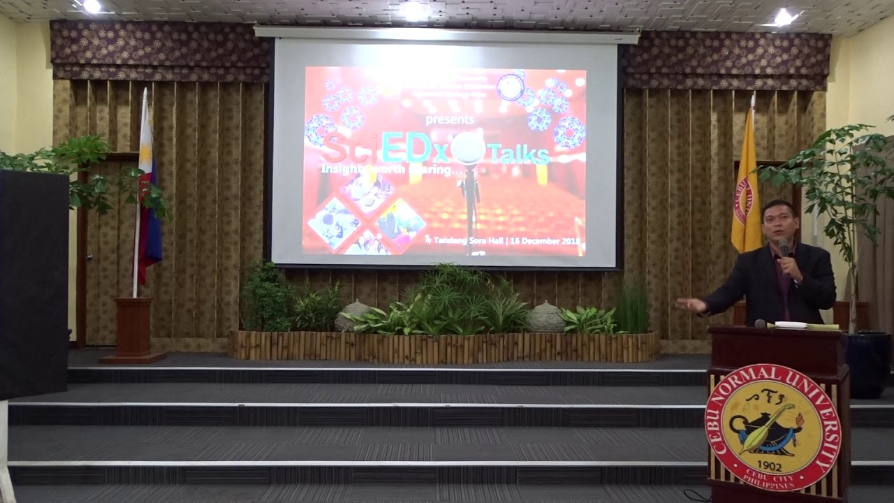 Opening  Speech of Leviticus M. Barazon Jr., Ph. D