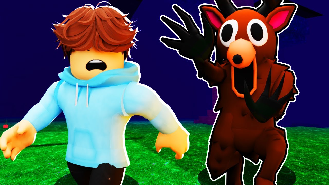 PRZETRWAŁEM 99 NOCY w LESIE z POTWOREM w Roblox!