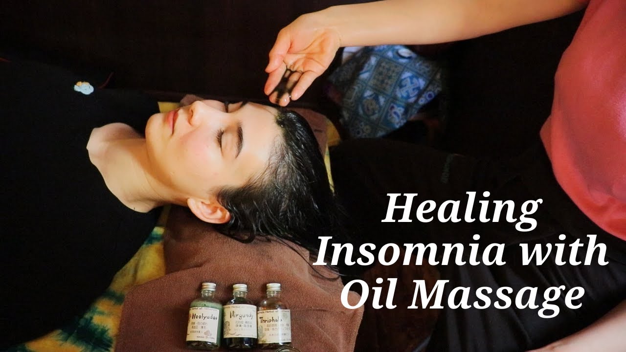 ASMR Special Oil Scalp Massage to Heal Insomnia (Soft Spoken)