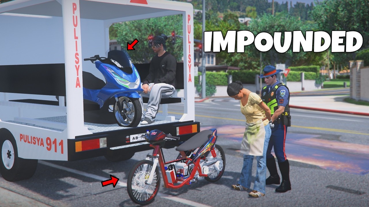 STEALING FASTEST STREETBIKES AS A HPG OFFICER sa GTA 5 (SOBRANG LAPTRIP!) | SnoopX
