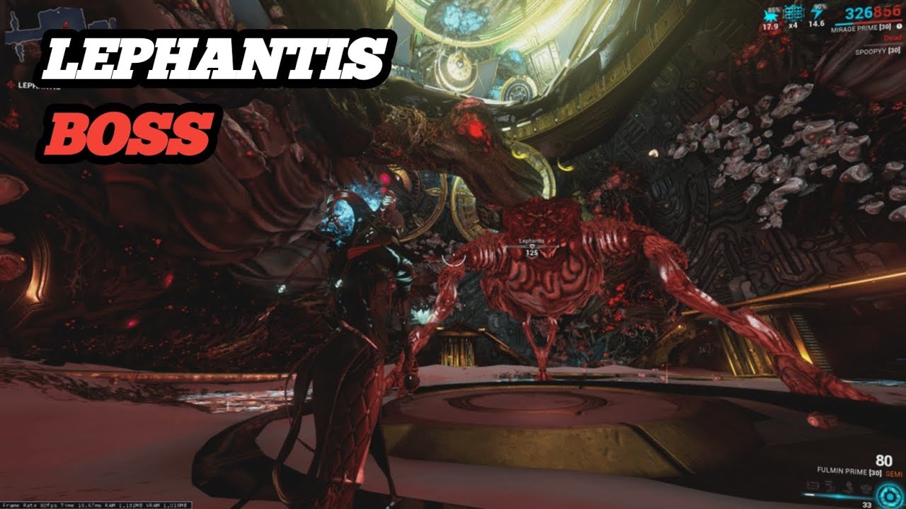 Warframe Mobile Lephantis Boss | Poco F6 Performance Test