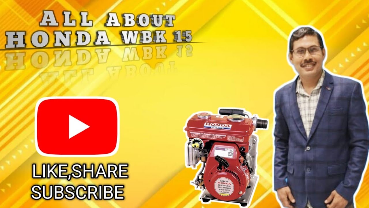 HONDA WBK 15  WATER PUMP
