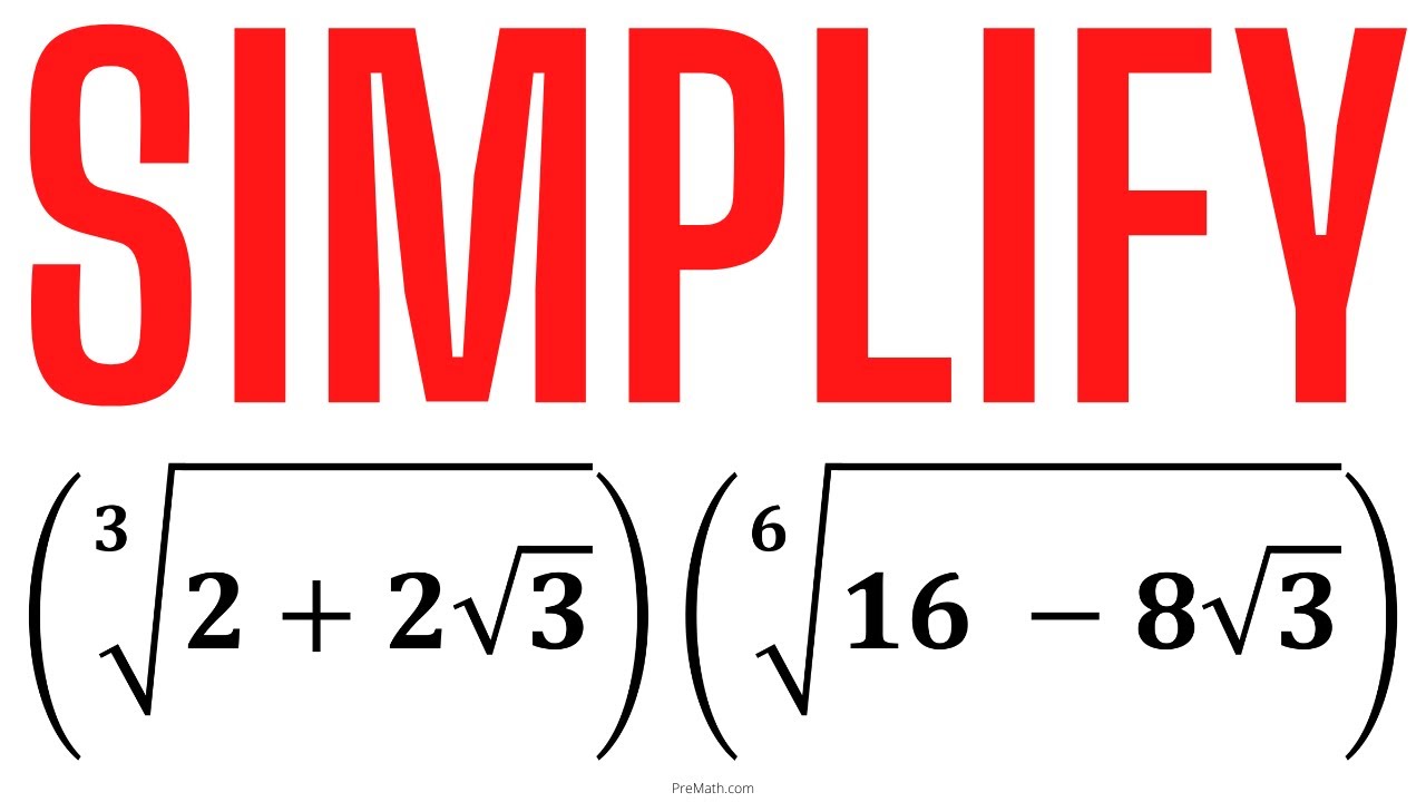 Simplify this Radical Expression | Fast & Easy Explanation