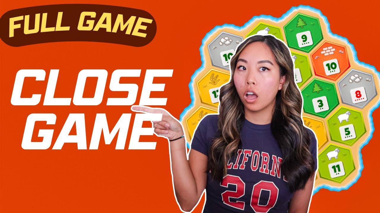 CAN'T TELL WHO IS IN THE LEAD || catan base game ranked