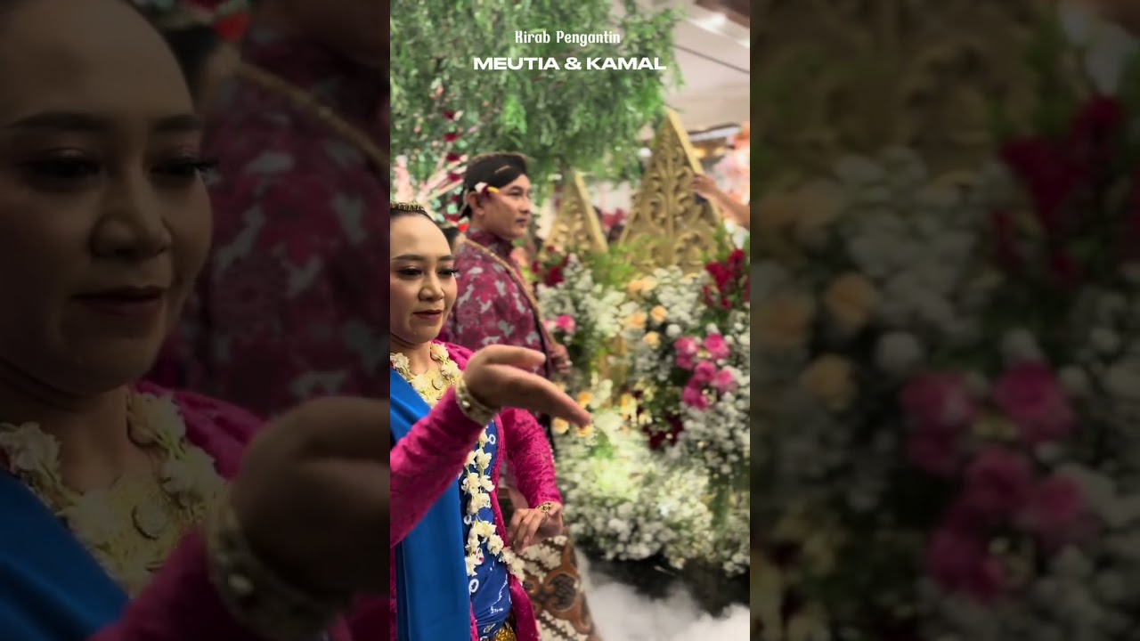 PANYANDRA dr Wigung Wratsangka dalam Kirab pengantin MEUTIA & KAMAL 