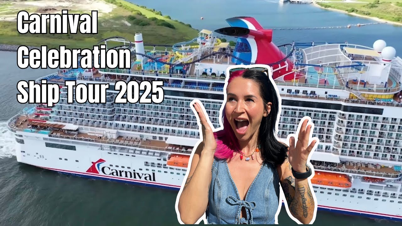 Complete Carnival Celebration Tour | Deck by Deck Walkthrough 2025