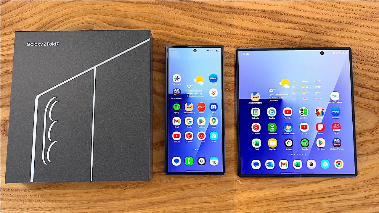 Samsung Galaxy Z Fold 7 Unboxing & First Impressions!
