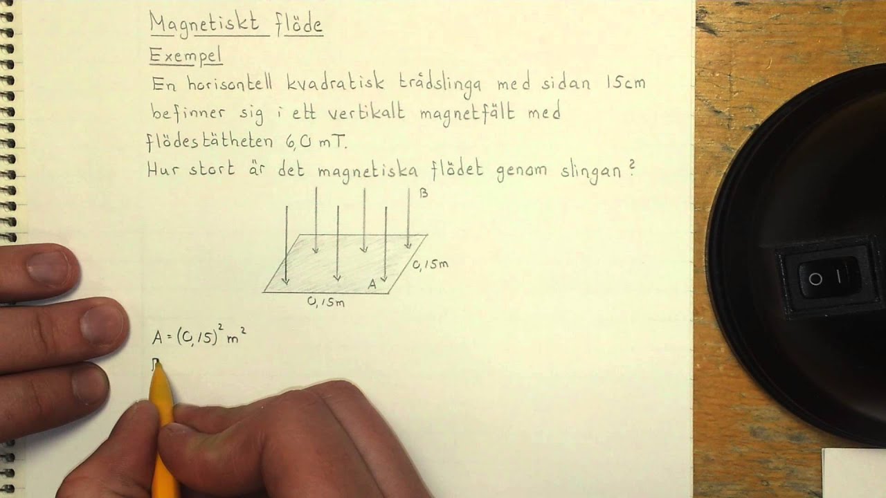 Fysik 2 Magnetiskt flöde
