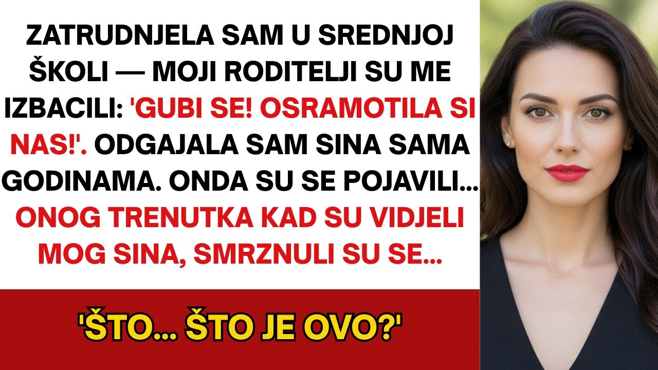 Roditelji su me izbacili jer sam zatrudnjela u srednjoj školi. Godinama kasnije ugledali mog sina...