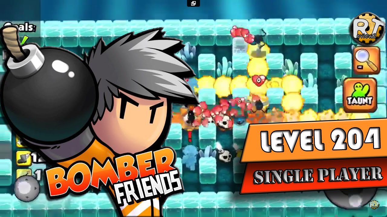 Bomber Friends - Single Player Level 204