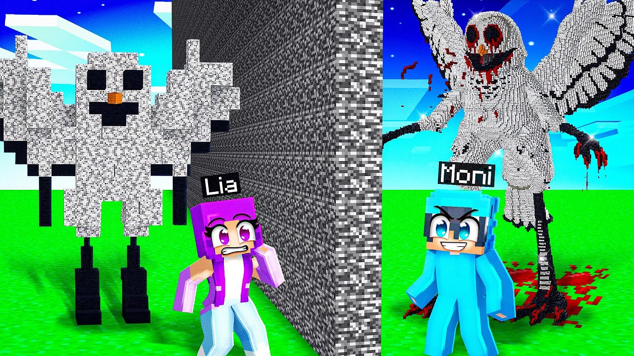 Minecraft Build Battle 99 NIGHTS OWL MONSTER ile HİLE YAPTIM!