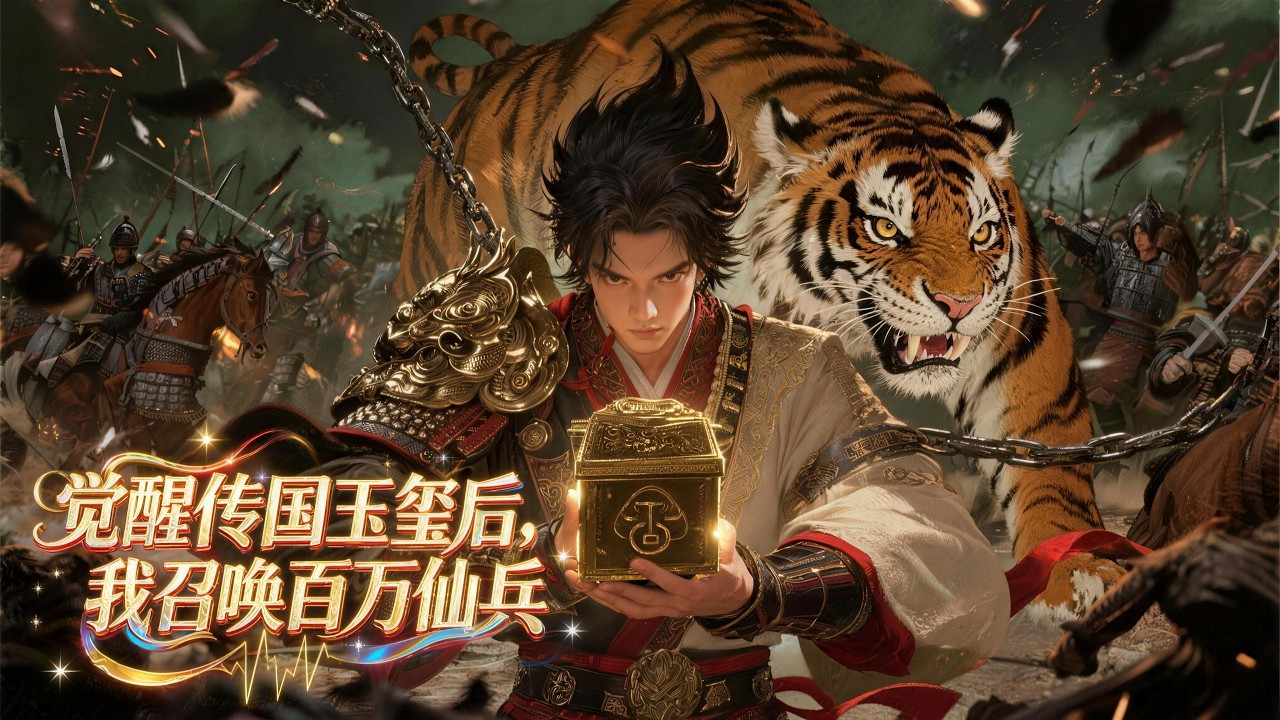 【FULL】《覺醒傳國玉璽後，我召喚百萬仙兵》傳國玉璽覺醒後一度失靈被嘲笑，主角在兄弟的幫助下喚出強力援軍，橫掃秘境、硬剛異族，一路爽快逆襲。 #漫畫#男頻#熱門漫畫