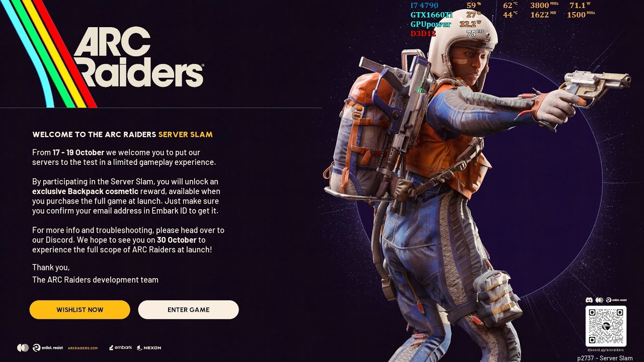 ARC Raiders PC Gameplay I7 4790 GTX1660TI