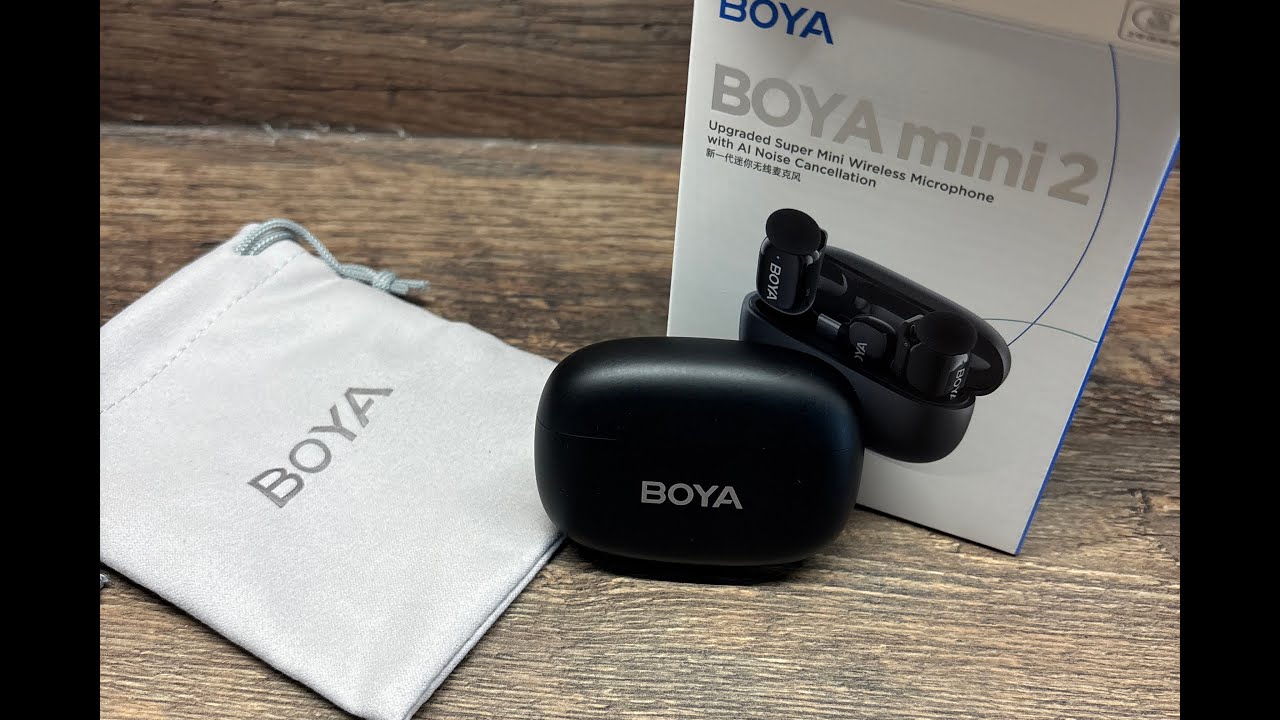 BOYA mini 2 kicsomagolás