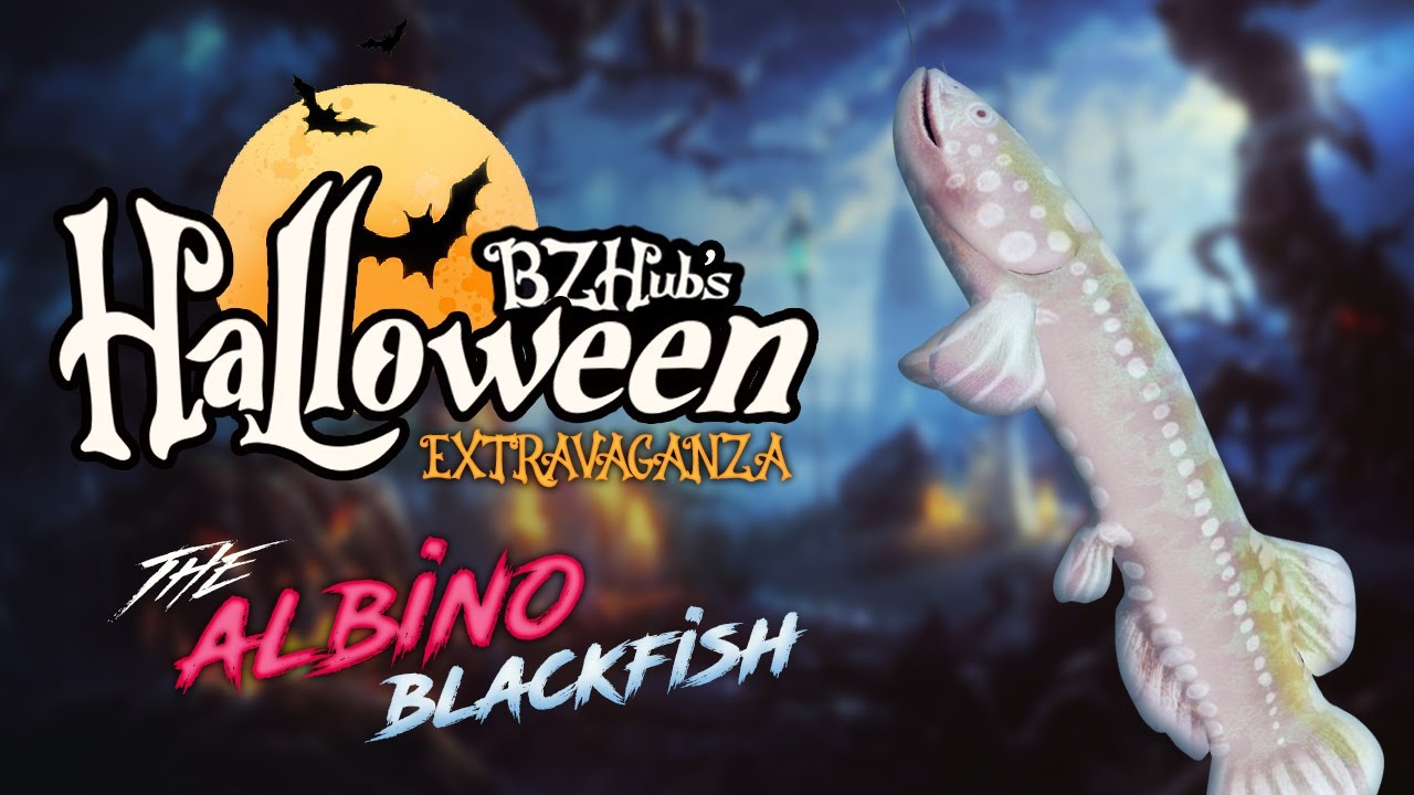 The Kaniq Creek ALBINO BLACKFISH! (Ep. 12) | BZHub's HALLOWEEN EXTRAVAGANZA!