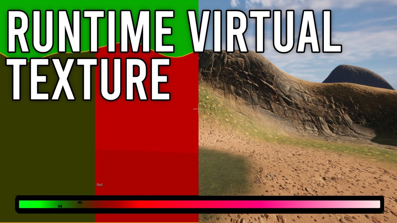 Adding Virtual Textures to Your Landscape | Unreal Engine 5