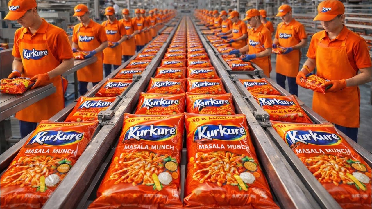 Kurkure Factory Ke Andar 😱 | Kurkure Kaise Bante Hain?|RealFactoryAi